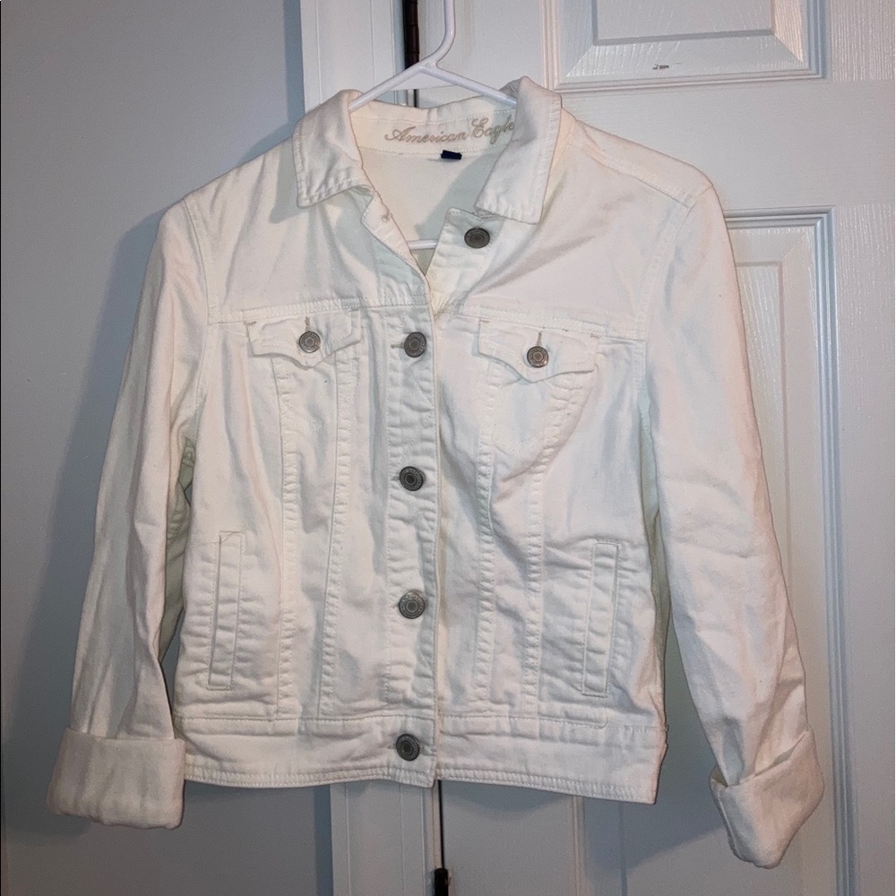 White Jean Jacket